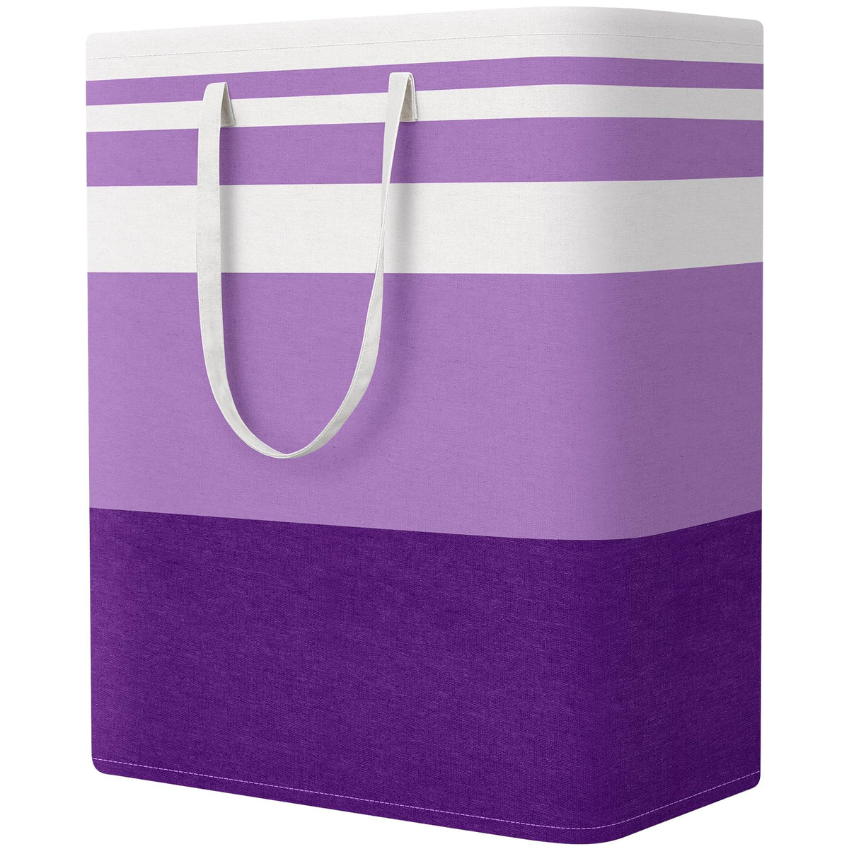 StorageRight Laundry Basket Hamper, 75L Collapsible Clothes Storage, Grey