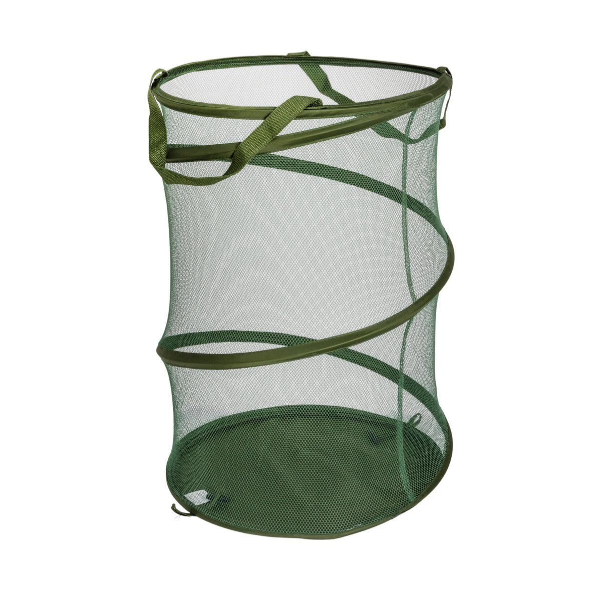 Household Essentials 2026 Pop-Up Collapsible Mesh Laundry Hamper | Black, 25" H