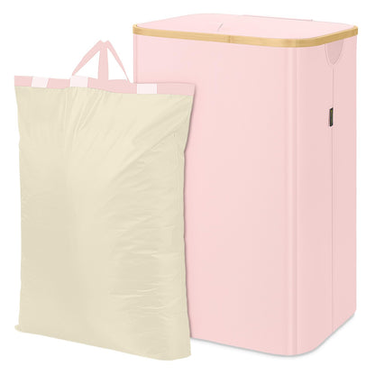 BALEINE 100L Laundry Hamper with Lid, Large Laundry Basket Bin