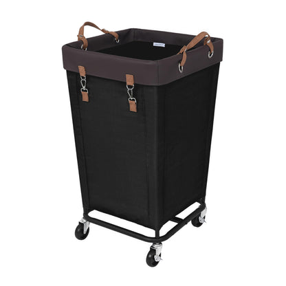 StorageWorks 160L Laundry Basket with Wheels, Rolling Hampers for Clothing