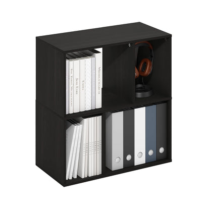 Furinno LUDER Book Shelf, 6-Tier Tall Modern Bookshelf, Bookcase with Open Shelves, 9.3 x 12 x 71, for Living Room, Bedroom, Home Office, White