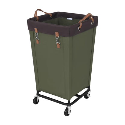 StorageWorks 160L Laundry Basket with Wheels, Rolling Hampers for Clothing