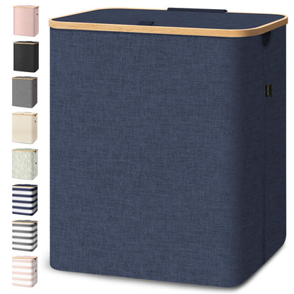 BALEINE 100L Laundry Hamper with Lid, Large Laundry Basket Bin