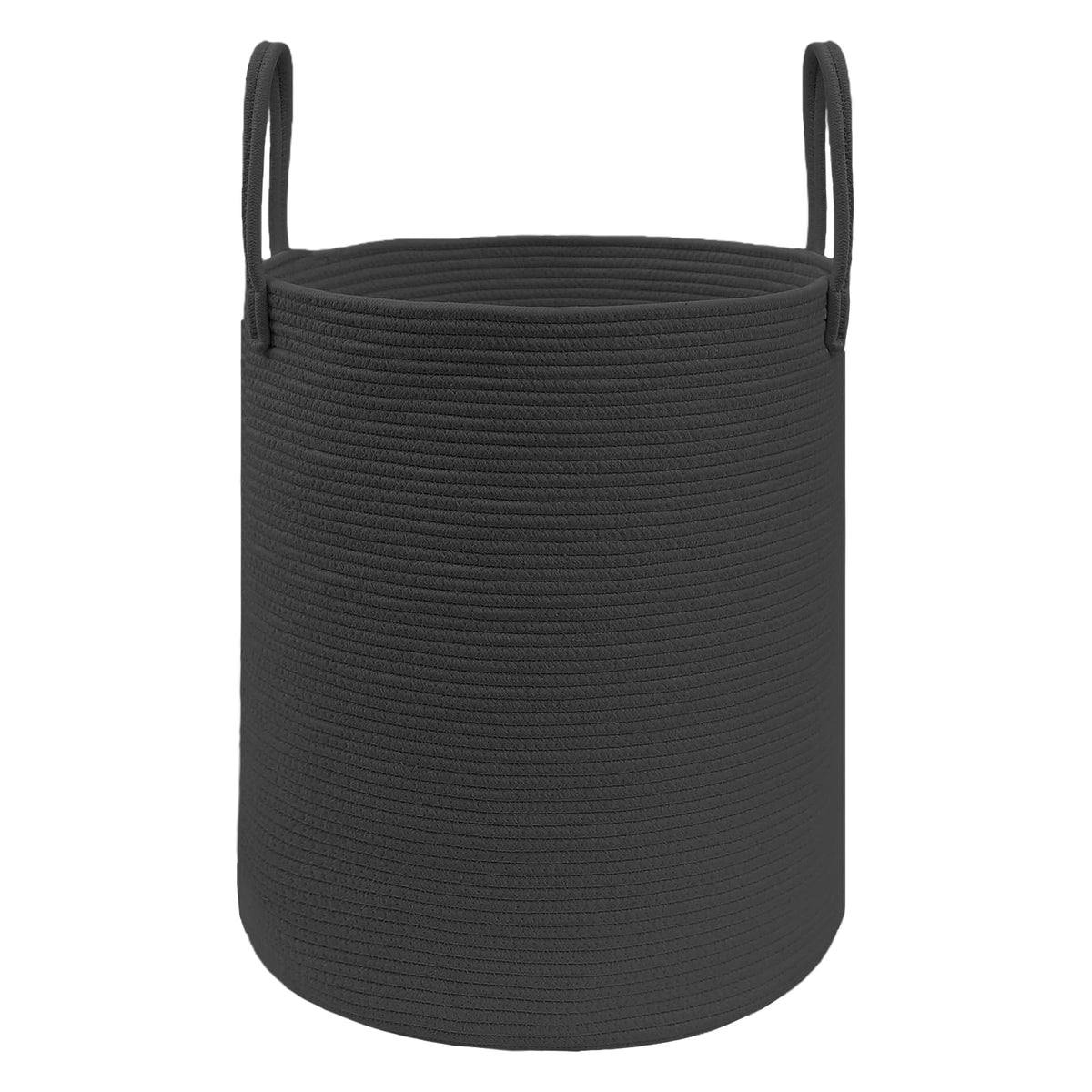 JMvicyroam 60L Cotton Rope Laundry Basket Hamper, Brown