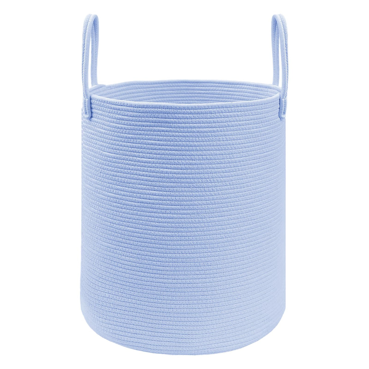 JMvicyroam 60L Cotton Rope Laundry Basket Hamper, Brown