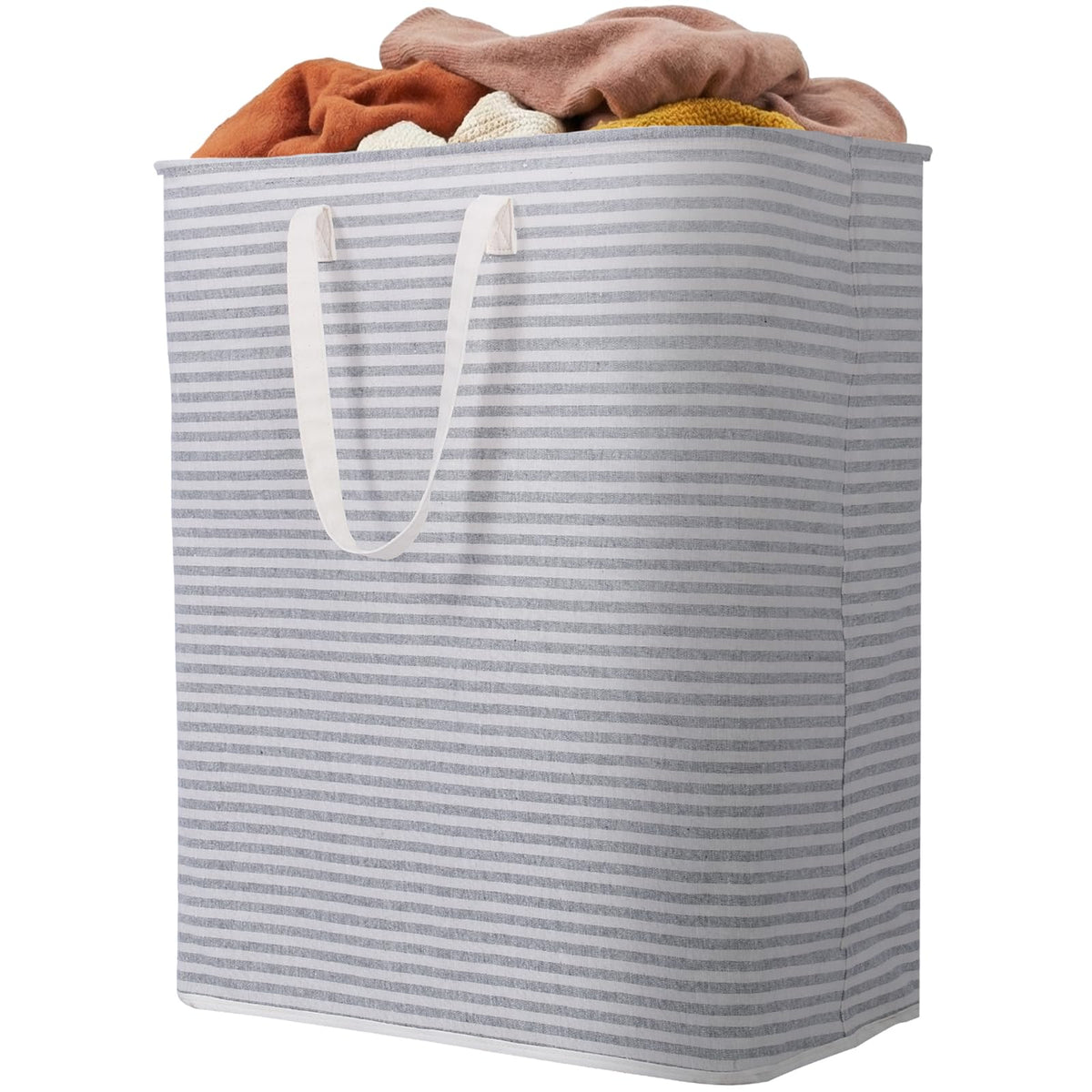 Lifewit 80L Large Laundry Baskets, Laundry Hampers Bags, 2 Pack, Grey