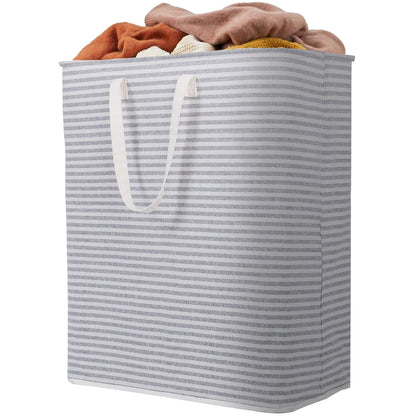 Lifewit 80L Large Laundry Baskets, Laundry Hampers Bags, 2 Pack, Beige