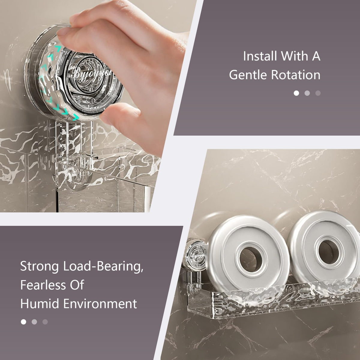 Corrugated Suction Cup Storage Holder,Movable Shower Shelf Suction Cup,Shower Caddy Large Organizer Bathroom,No-Drill Wall Mounted Bathroom Storage Rack Shelf(White)