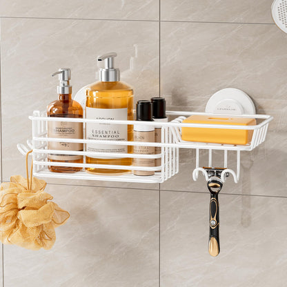 LEVERLOC Shower Caddy Suction Cup, 3 Pack Heavy Duty Bathroom Organizer