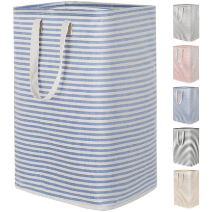 Lifewit 75L Large Laundry Baskets, Laundry Hampers Bags, 2 Pack, Grey