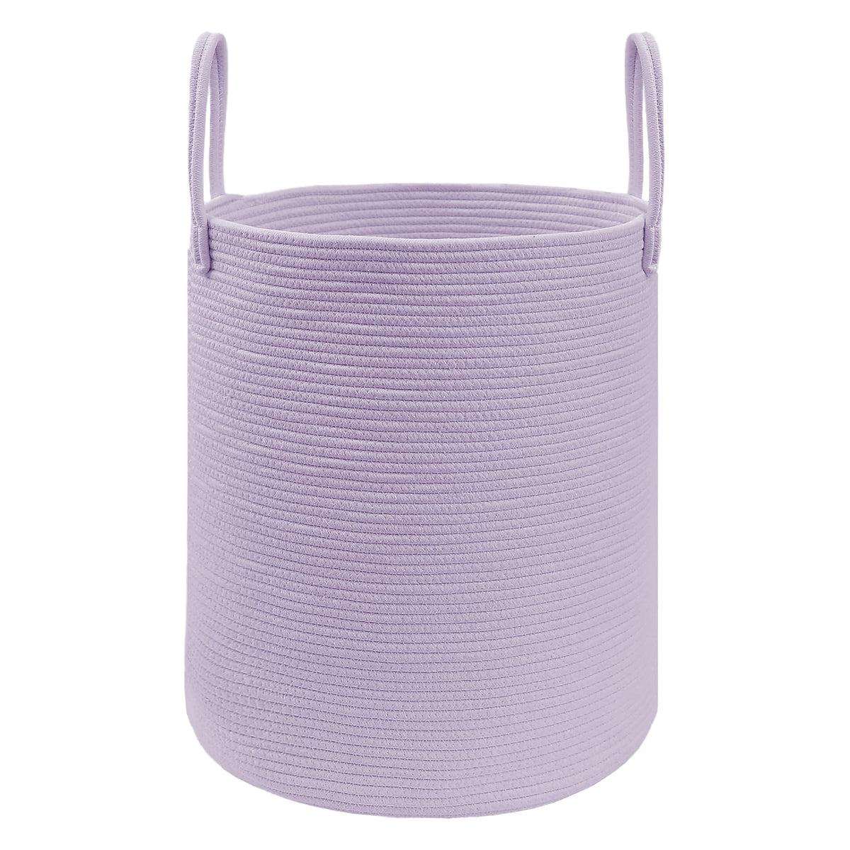 JMvicyroam 60L Cotton Rope Laundry Basket Hamper, Brown