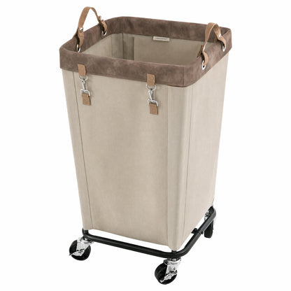 StorageWorks 160L Laundry Basket with Wheels, Rolling Hampers for Clothing