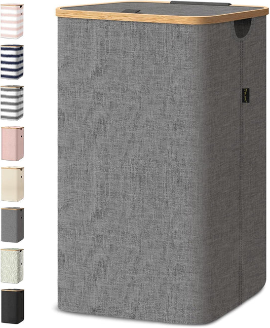 BALEINE 100L Laundry Hamper with Lid, Large Laundry Basket Bin