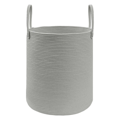 JMvicyroam 60L Cotton Rope Laundry Basket Hamper, Brown