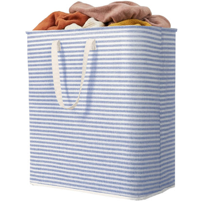 Lifewit 80L Large Laundry Baskets, Laundry Hampers Bags, 2 Pack, Grey