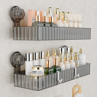 Adhesive Shower Caddy Suction Cup,Bathroom Organizers and Storage Shelves