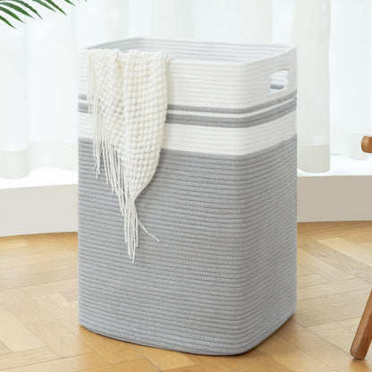 OIAHOMY Laundry Hamper Collapsible Laundry Basket Clothes Organizer Yellow