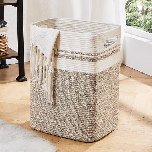 OIAHOMY Laundry Hamper Collapsible Laundry Basket Clothes Organizer Yellow
