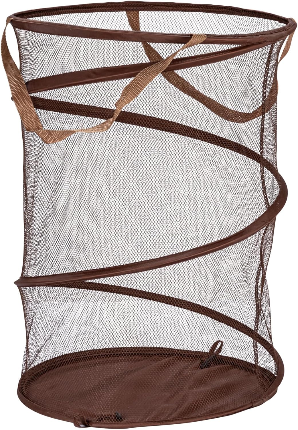 Household Essentials 2026 Pop-Up Collapsible Mesh Laundry Hamper | Black, 25" H