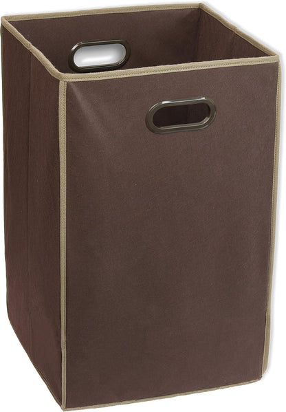 Simple Houseware Foldable Closet Laundry Hamper Basket, Black